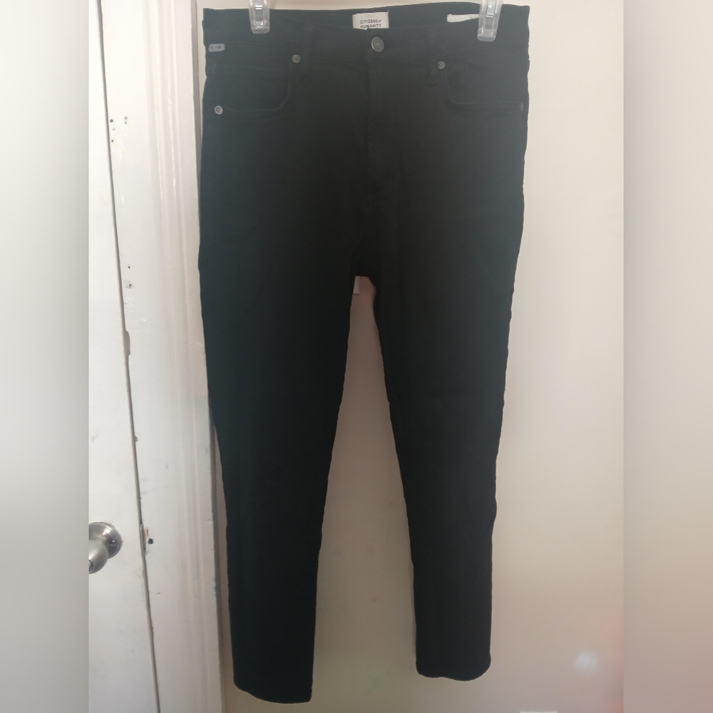 Citizens Of Humanity Olivia Slim Line Black Jeans